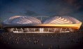 Stadion v Kataru na Mistrovství světa ve fotbale od Zahy Hadid a AECOM