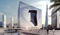 Budova The Opus Dubai od Zahy Hadid jako hotel ME by Melia