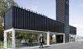 Nádražní zastávka Barneveld Noord v Nizozemsku od NL Architects