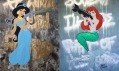 Herr Nilsson a jeho streetartová tvorba nejen s Disneyho postavičkami