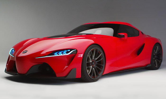 Toyota FT-1 je sportovní kupé s emotivními tvary