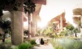 Al Fayah Park v Abu Dhabi od Heatherwick Studio