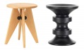 Vitra Tabouret Solvay a Eames Stool