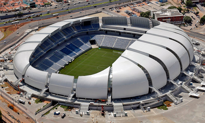 Brazílie má nové stadiony pro mistrovství ve fotbale