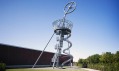 Vitra Slide Tower ve Vitra Campusu ve Weil am Rhein