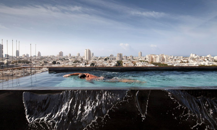 Antokolsky Penthouse má skvělý výhled na Tel Aviv