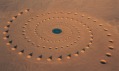 Land art projekt Desert Breath nedaleko města Hurghada