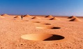 Land art projekt Desert Breath nedaleko města Hurghada