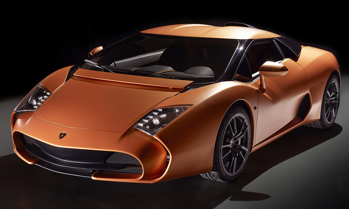 Lamborghini 5-95 Zagato je unikátní oblý koncept