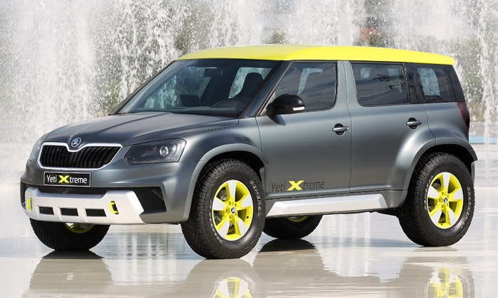 Škoda Yeti Xtreme je SUV do extrémních podmínek