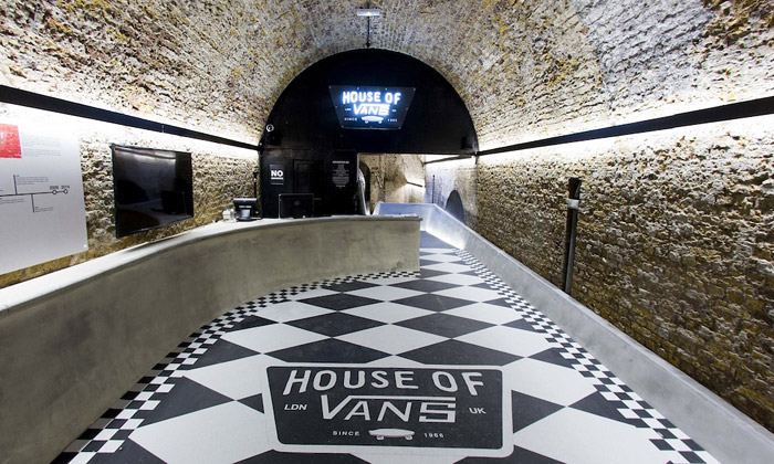 House of Vans v Londýně je první indoor skatepark