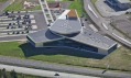 Ukázka z výstavy Současná dánská architektura v Galerii architektury v Brně