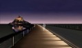 Most na Mont Saint-Michel od Dietmar Feichtinger Architects na vizualizaci