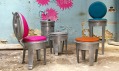 Kolekce nábytku z popelnic BINS od Design Fabrika
