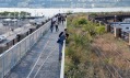 Třetí část nadzemky přestavěné na park High Line označován jako Rail Yards