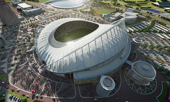 Katar staví klimatizovaný fotbalový stadion Khalifa