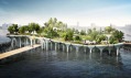 Molo jako park Pier 55 v New Yorku od Heatherwick Studio