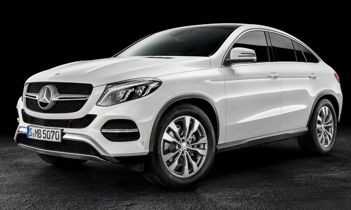 Mercedes-Benz GLE Coupé je velké elegantní SUV