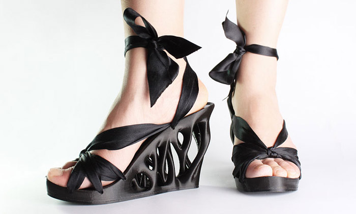Mýtus jsou boty z 3D tiskárny inspirované sochami