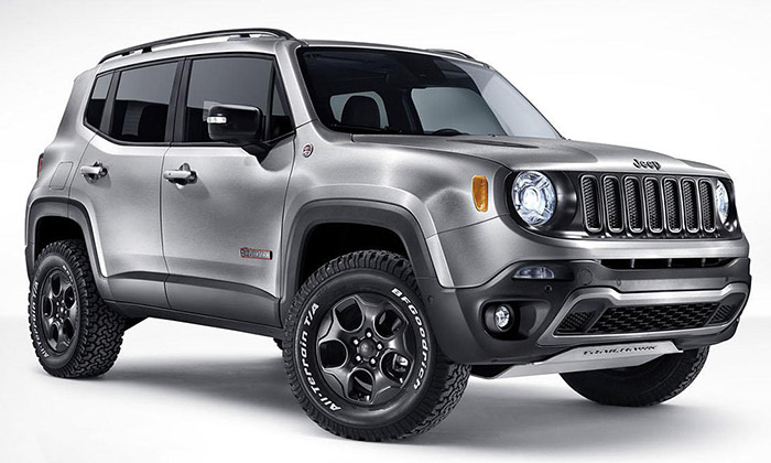 Jeep Renegade Hard Steel je z kartáčované oceli
