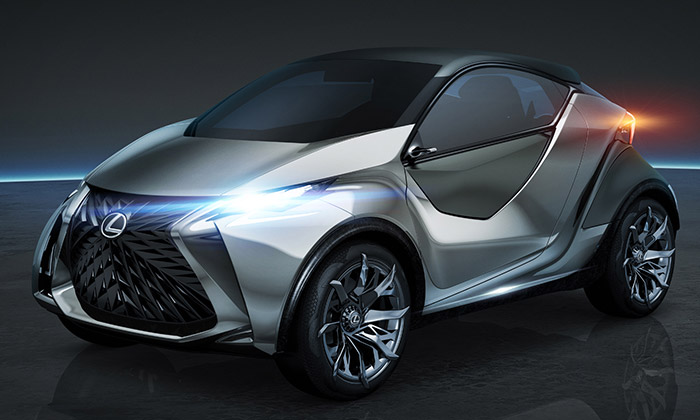 Lexus LF-SA je vize městského vozu budoucnosti