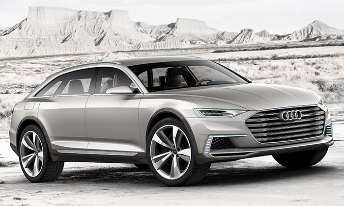 Audi Prologue Allroad ukazuje změny designu Audi