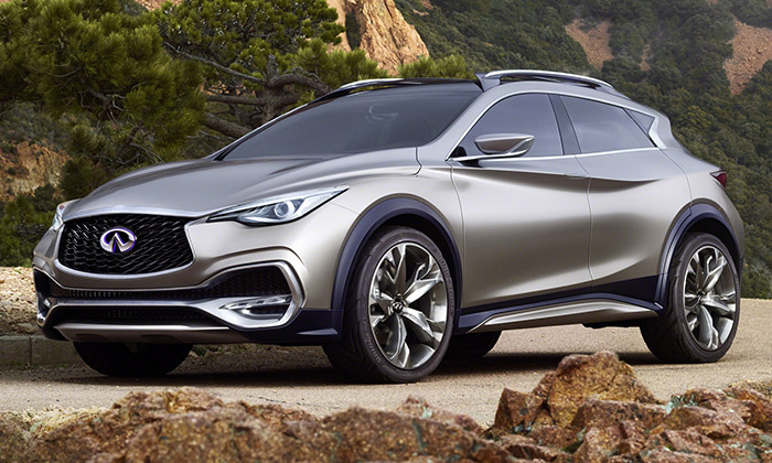 Infiniti QX30 je koncept kompaktního crossoveru