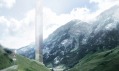 Návrh výškové budovy od Morphosis pro švýcarské Vals