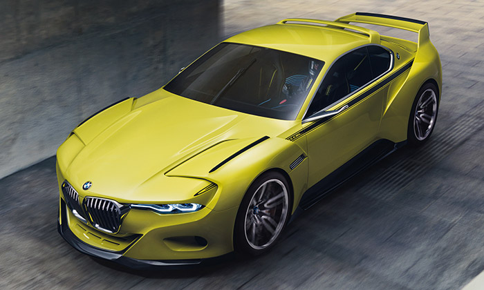 BMW 3.0 CSL Hommage odkazuje na vůz ze 70. let