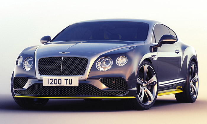 Bentley vyrobí sedm Continental GT Speeds Breitling