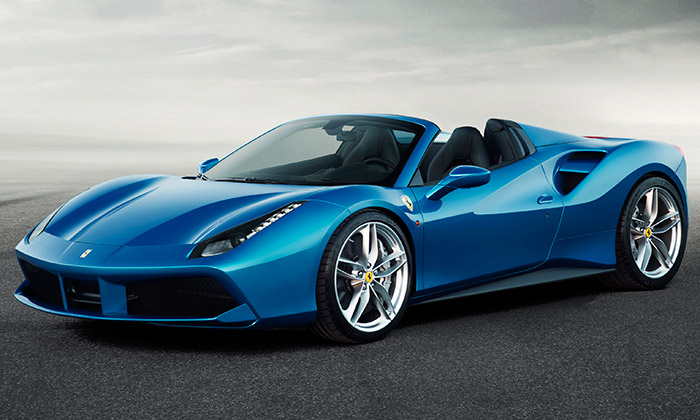 Ferrari uvádí 488 Spider s pevnou skládací střechou