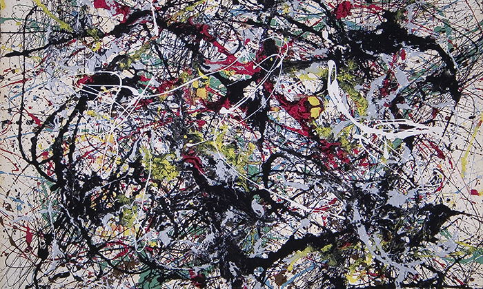 Liverpool vystavuje akční malby Jacksona Pollocka