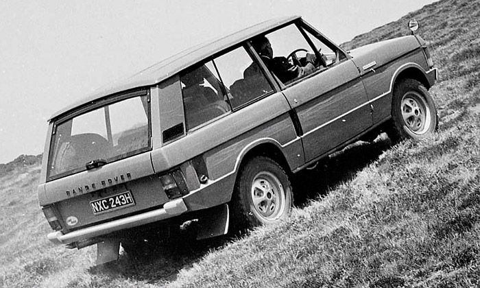 Průkopnický terénní vůz Range Rover slaví 45 let