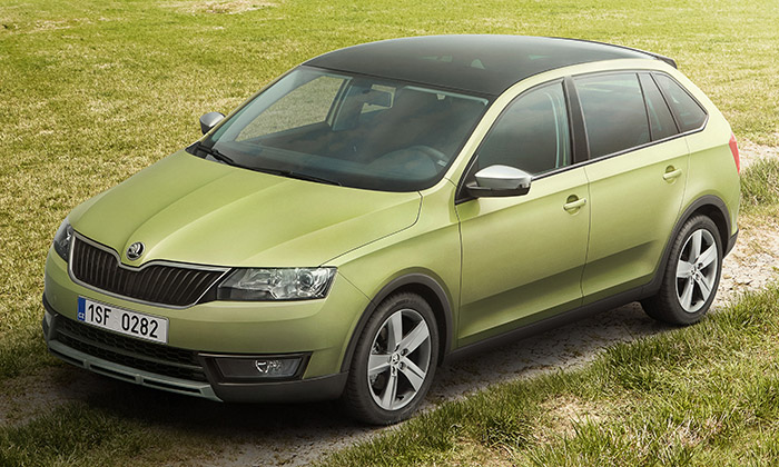 Škoda uvádí outdoorový Rapid Spaceback ScoutLine