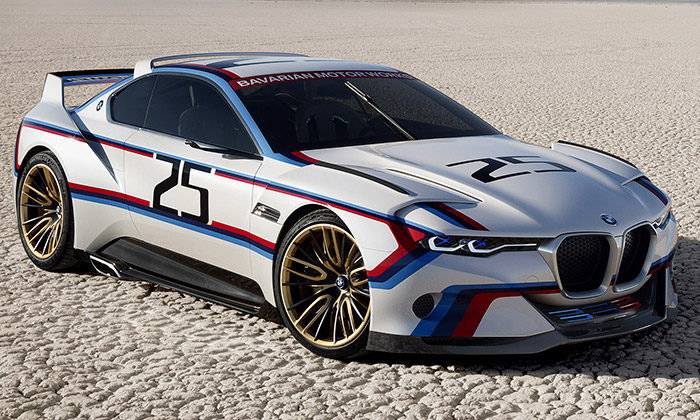 BMW 3.0 CSL Hommage R je speciálem na okruhy