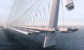 Danjiang Bridge na Tchaj-wanu od Zahy Hadid