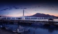 Danjiang Bridge na Tchaj-wanu od Zahy Hadid
