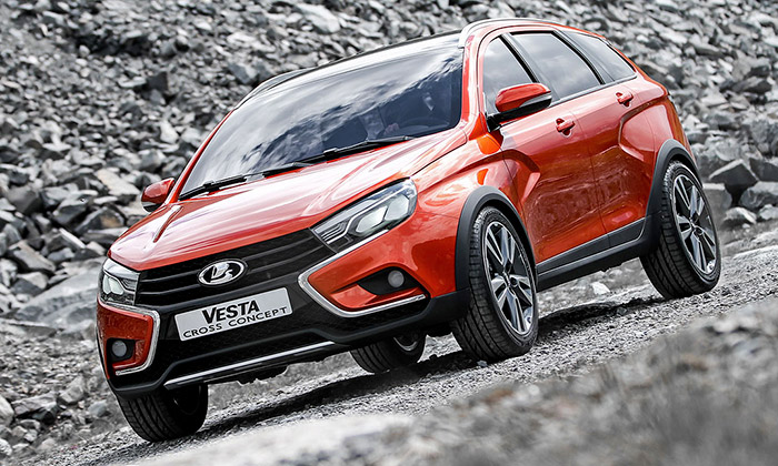 Lada mění design a představuje koncept Vesta Cross