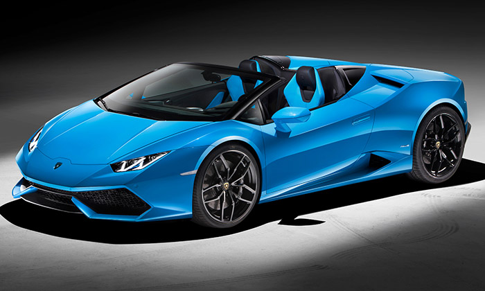 Lamborghini představilo otevřený Huracán Spyder