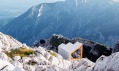 Přístřešek pod horou Skuta ve Slovinských Alpách