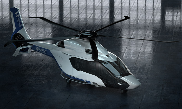 Peugeot navrhl pro Airbus Helicopters vrtulník H160