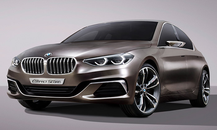 BMW představilo poutavý Concept Compact Sedan