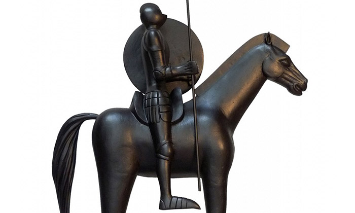 Brno ozdobila jezdecká socha Jošta Lucemburského