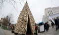 Hello Wood a jejich vánoční strom v Budapešti