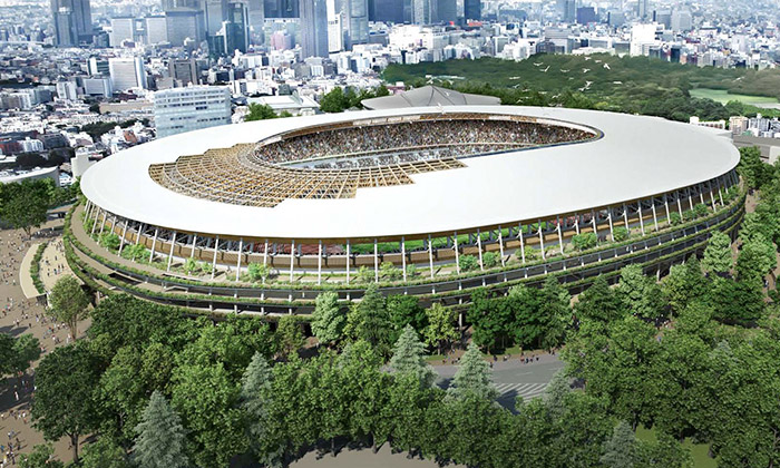 Kengo Kuma postaví v Tokiu nový Národní stadion