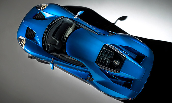 Nový supersport Ford GT používá skla Gorilla Glass