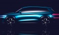 Designová studie SUV Škoda VisionS