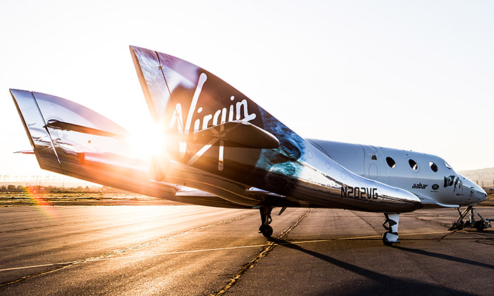 SpaceShipTwo je nový letoun pro cesty do vesmíru