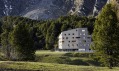 Ukázka z výstavy Postaveno v horách a Nové stavby ve švýcarských horách