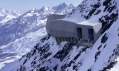 Ukázka z výstavy Postaveno v horách a Nové stavby ve švýcarských horách